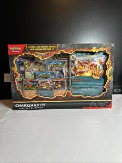 Pokemon TCG: Charizard Ex Special Collection Box 2025 - New Factory Sealed - Image 1