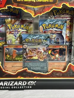 Pokemon TCG: Charizard Ex Special Collection Box 2025 - New Factory Sealed - Image 4