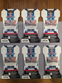 Pokemon Paradox Rift Sleeved Booster Packs X6 - Image 2