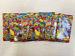 Lot 10x Pokemon TCG Mega Evolution Booster Pack Sealed OVP New Artwork Set #3 - Image 1