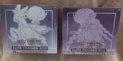 *SET* Chilling Reign Pokemon Center Elite Trainer Box ETB Set both SHADOW & ICE - Image 1