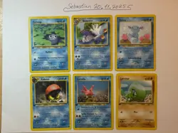 Pokemon Karten Sammlung | Pokemon Karten ~ 1. Edition Neo Discovery Set Vintage - Image 2