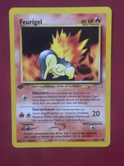 Pokemon Karten Sammlung | Pokemon Karten ~ 1. Edition Neo Genesis Set Vintage NM - Image 3