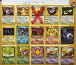 Pokemon Karten • Pokemon Sammlung • Team Rocket Set • Vintage • 1. Edition ~ NM - Image 1