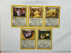 Pokemon Karten • Pokemon Sammlung • Team Rocket Set • Vintage • 1. Edition ~ NM - Image 2