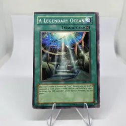 Yugioh A Legendary Ocean LOD-078 Misprint / Miscut Exzellent - Image 1