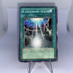 Yugioh A Legendary Ocean LOD-078 Misprint / Miscut Exzellent - Image 2