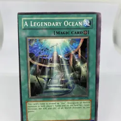 Yugioh A Legendary Ocean LOD-078 Misprint / Miscut Exzellent - Image 3