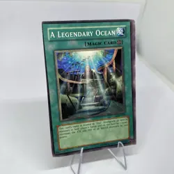 Yugioh A Legendary Ocean LOD-078 Misprint / Miscut Exzellent - Image 5