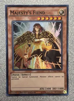 Majesty's Fiend CT12-EN004 2015 Mega-Tins Super Rare Limited Edition LP - Image 1