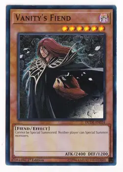 Yugioh Vanity's Fiend DUDE-EN034 Ultra Rare 1st Ed NM - Image 1