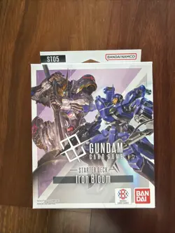 Gundam Card Game - ST05 Iron Bloom ENGLISH Starter Deck NEW Sealed Box BANDAI - Image 1