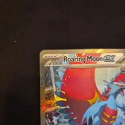 Roaring Moon EX 251/182 Sv04: Paradox Rift Holo Card Mint Condition - Image 2