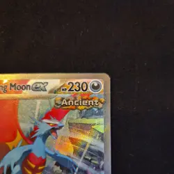 Roaring Moon EX 251/182 Sv04: Paradox Rift Holo Card Mint Condition - Image 3
