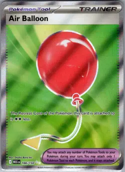 Air Balloon 166/132 ME01: Mega Evolution - Pokemon Card - NM - Image 1