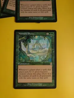 Nantuko Shrine. rare Enchantment Odyssey Magic the Gathering Card. - Image 1