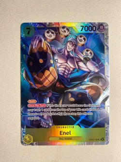 Enel (OP05-100 SR) Awakening New Era One Piece Card Game ENGLISH - Image 1