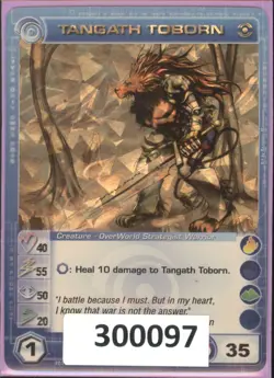 (300097) TANGATH TOBORN 40/55/50/20/35 SR Premium Pack Foil Chaotic Card - Image 1