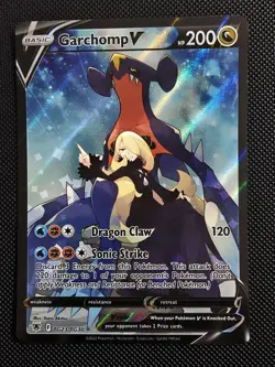 Pokemon Astral Radiance Garchomp V TG23/TG30 Ultra Rare Holo Card - Image 1