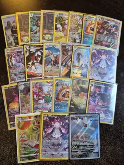 Pokemon Full Arts Trainer Gallerys Holo Rare Card Lot Tcg - Image 1