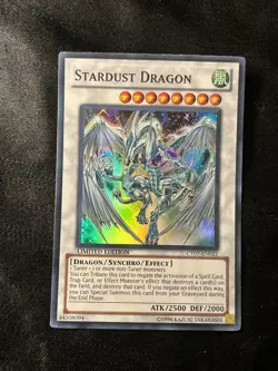 Stardust Dragon Limited Super Rare Yu-Gi-Oh! Card #CT07-EN021 VLP - Image 1
