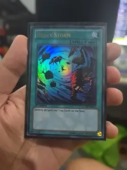Yugioh Heavy Storm LCYW Ultra Rare 1st Edition Card NM - Image 1