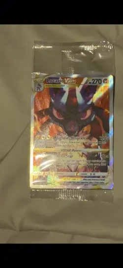 Lucario VSTAR SWSH291 Sword & Shield Promo Pokemon Card - Holo - Sealed Plastic - Image 1