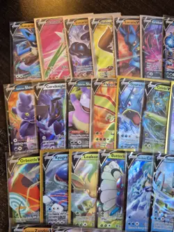 Pokemon Big Card Lot Of Holo V Cards Tcg - Image 2