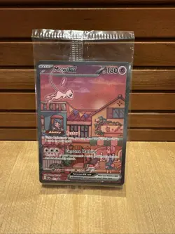 Pokemon TCG Mew EX 053 Holo Black Star Promo Card Scarlet Violet - Image 1