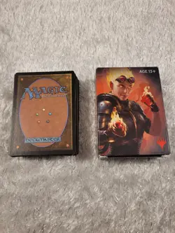 2019 Magic The Gathering Red Mage 60 Card Deck Made In The USA! - Image 3