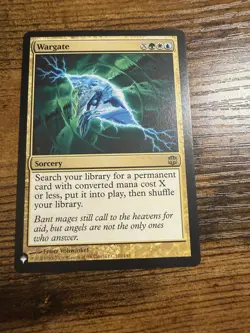 MTG Magic The Gathering Wargate Rare Awesome Card! - Image 1