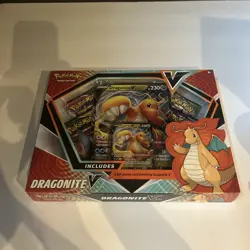 Pokemon TCG Dragonite V Box Includes 1 Foil Promo Card and 4 booster packs - Image 4