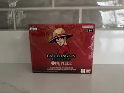 One Piece Card Game: Carrying On His Will (OP-13) Booster Box Sealed - Image 1
