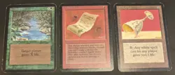 MTG Lot of 15 OLD & VINTAGE Cards. ALPHA, BETA & UNLIMITED! - Image 2