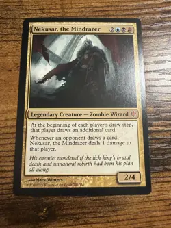 MTG Magic The Gathering Nekusar the Mindrazer Mythic Awesome Card! - Image 1