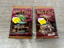 Harry Potter Diagon Alley Trading Card Game TCG Sealed Booster Pack of 2 76930887929 - Image 1