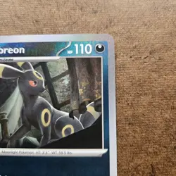 Pokemon Umbreon TCG Prismatic Evolutions Master Ball Reverse Holo Card 059/131 - Image 3