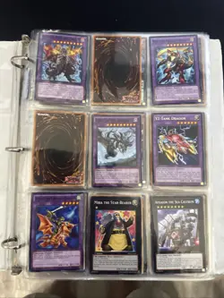 Huge Yugioh Binder Of Vintage Common Cards Some 1st Edition Over 300+ Mixed - Image 2
