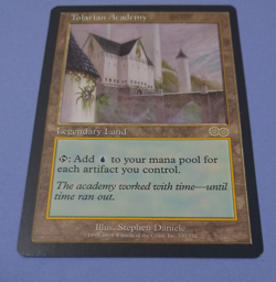 Tolarian Academy Urza's Saga Reserved List MTG Magic the Gathering - Image 3