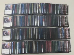 MTG Complete Zendikar Rising Uncommon Common Full Art Basic Lands set x4 Magic - Image 1