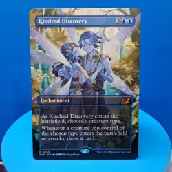 Kindred Discovery (Anime Borderless) Wilds of Eldraine: Enchanting Tales Regular - Image 1