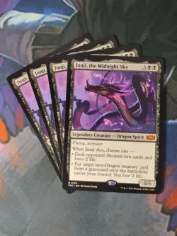 Junji, the Midnight Sky x 4 | 7% Off 2+ | Dragonstorm | NM | MTG - Image 1