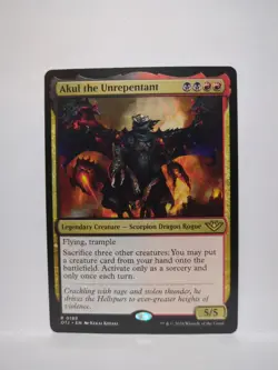 MTG Akul the Unrepentant Outlaws of Thunder Junction OTJ 189/274 Regular Rare - Image 1