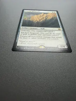MTG Crystal Barricade FDN R 0007 NM Regular (small Dents Read Description) - Image 2