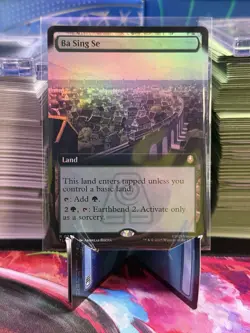 Ba Sing Se 0388 TLA Extended Art Foil MTG Avatar NM/M - Image 1