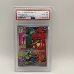 Sawsbuck 166/162 Pokemon TCG S&V Temporal Forces Illustration Rare PSA 10 - Image 1