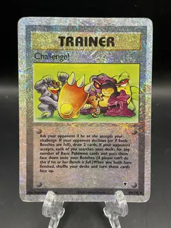 Pokemon- Challenge! 106/110 Legendary Collection Reverse Holo Heavy play/Damaged - Image 1