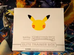 Pokemon TCG: 25th Anniversary Celebrations Elite Trainer Box ETB (2021) Sealed 820650809439 - Image 1