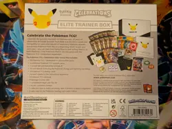 Pokemon TCG: 25th Anniversary Celebrations Elite Trainer Box ETB (2021) Sealed 820650809439 - Image 2