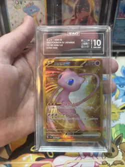 Pokemon Mew ex 208/165 151 Japanese TAG 10 Gem Mint - Image 1